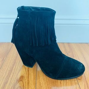 Rag & Bone Newbury Boots - Black Suede